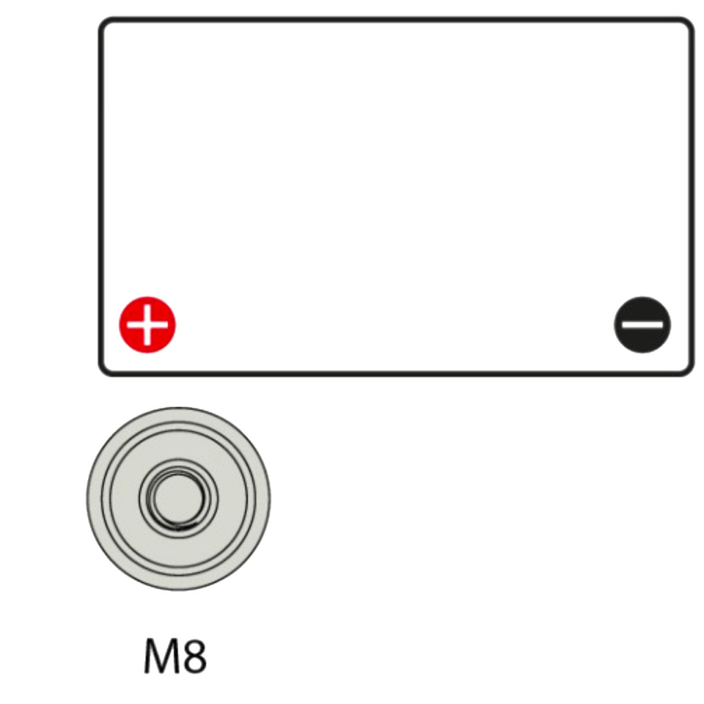 BBAtechniek - 12V 150Ah Aces Lithium accu zonder lader (1x)