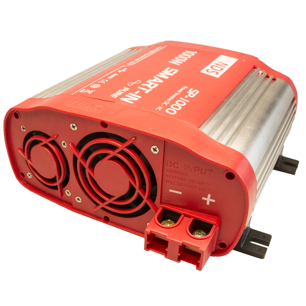 BBAtechniek - NDS SP-1000 inverter 12V 1000W USB-uitgang (1x)