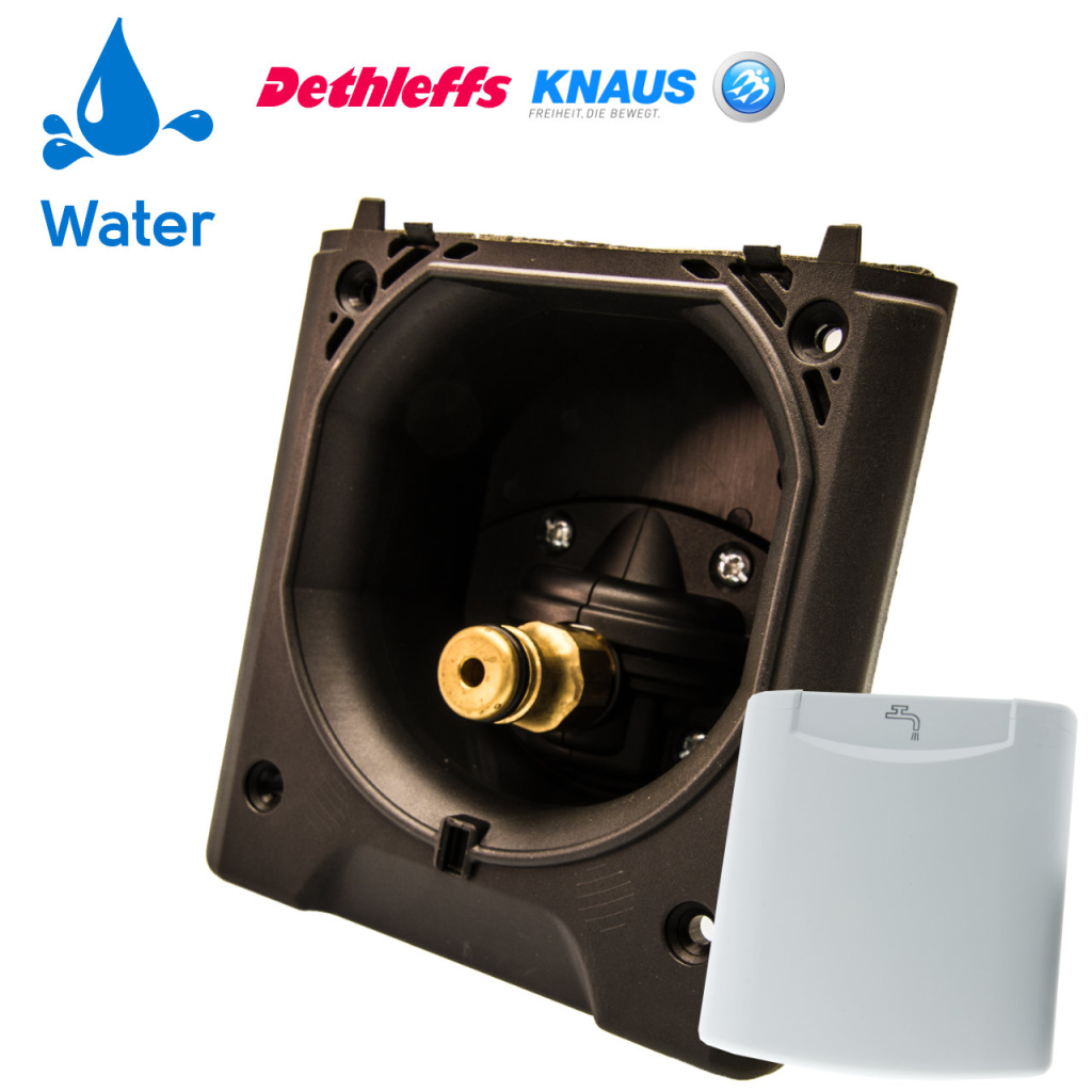 BBAtechniek - Watertank City + reduceer Fiat Bianco wit 210 (1x)