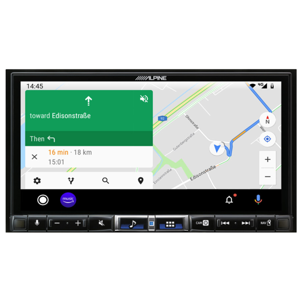 BBAtechniek - 7” iLX-705D Alpine style navigatie 2DIN (1x)