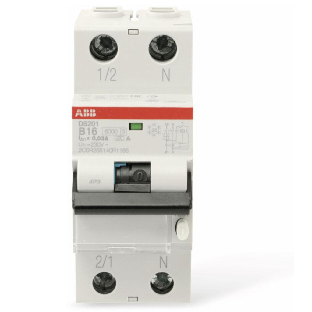 BBAtechniek - Aardlek automaat B16A 100mA (1x)