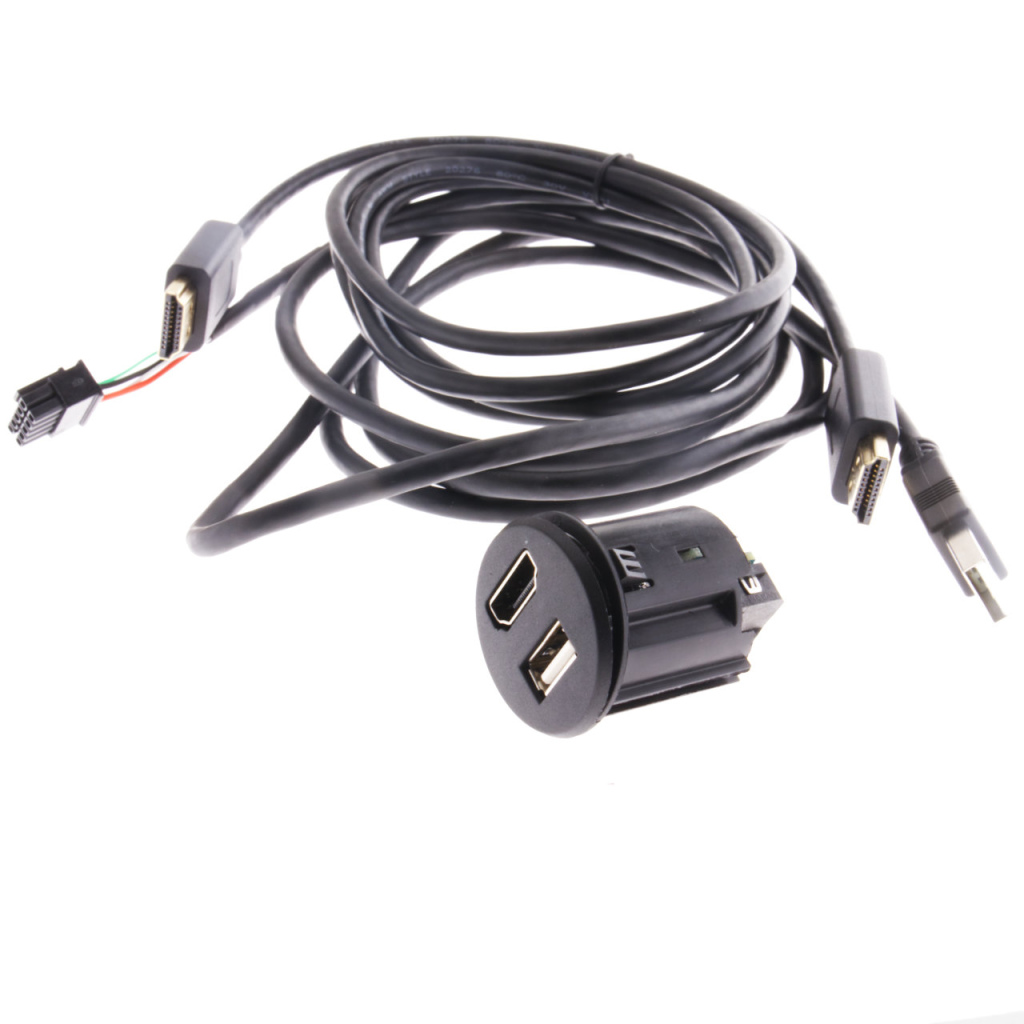BBAtechniek - Alpine USB/HDMI verlengkabel 1.8m KCU-1H (1x)