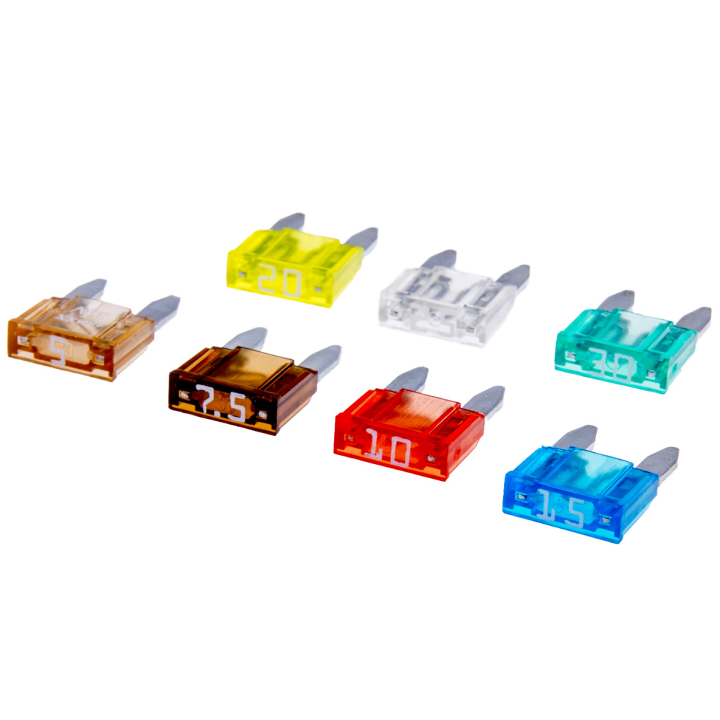 BBAtechniek - Assortiment mini steekzekeringen (7x)