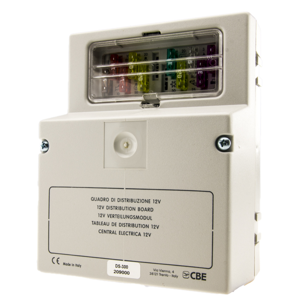 BBAtechniek - CBE DS300-ST 12V distributie box type 20900 (1x)