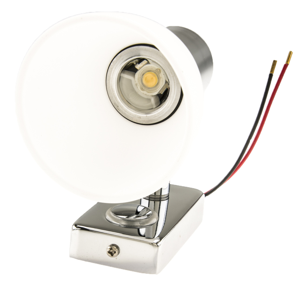 BBAtechniek - Faretto PowerLED 12V 3W 3000K chroom (1x)