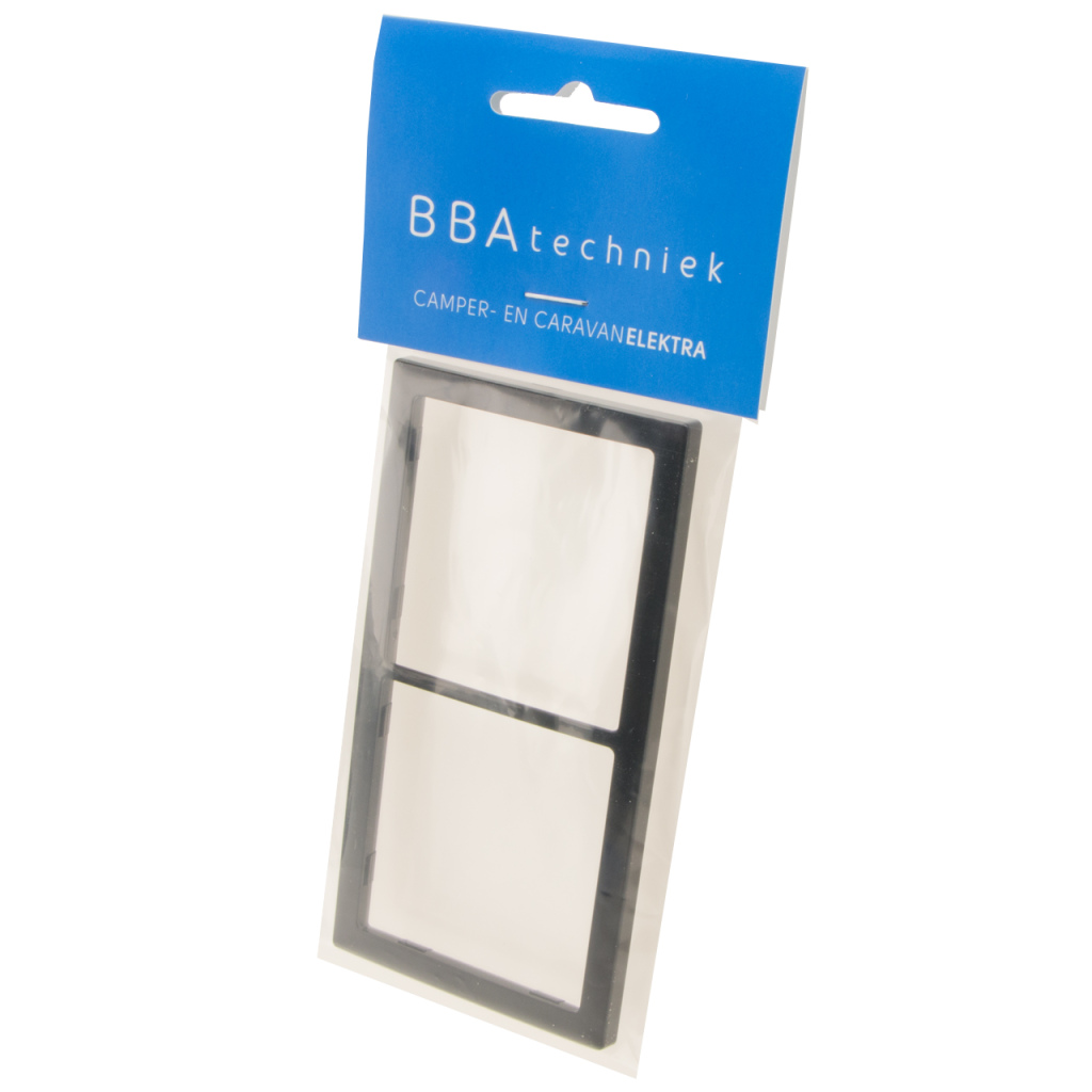 BBAtechniek - Afdekraam 2-vak zwart hoogglans S20.000 (1x)