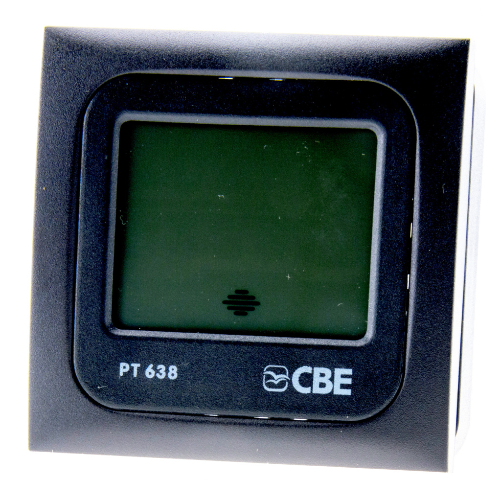BBAtechniek - CBE PT638 temperatuurmeter binnen / buiten  (1x)