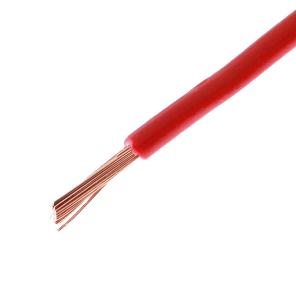 BBAtechniek - 1.0mm2 kabel rood (5.0m)