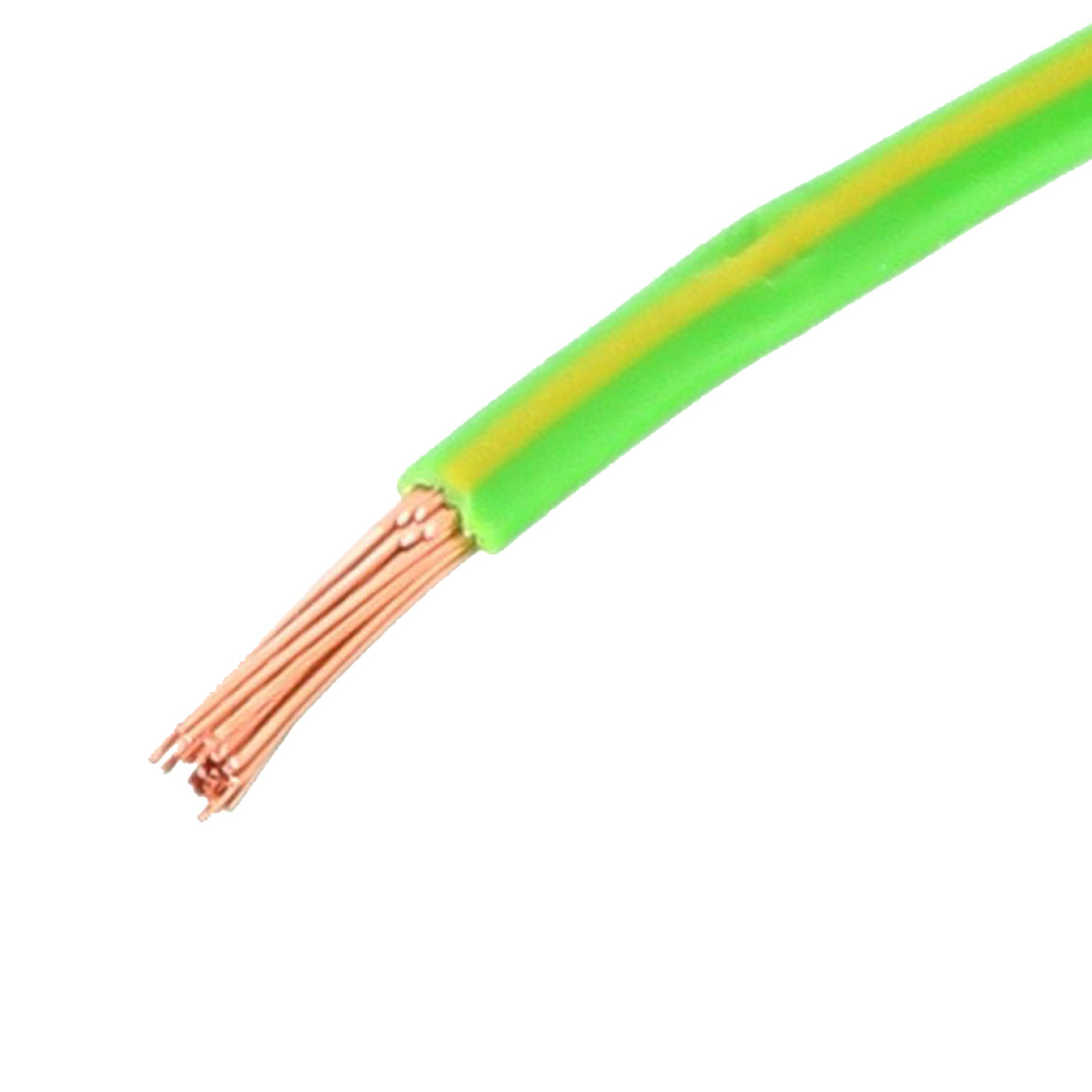 BBAtechniek - Kabel 1.5mm2 groen/geel (100m)