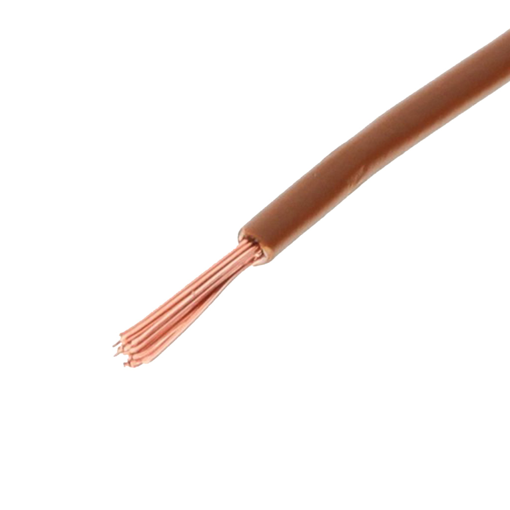 BBAtechniek - Kabel 1.5mm2 bruin (100m)