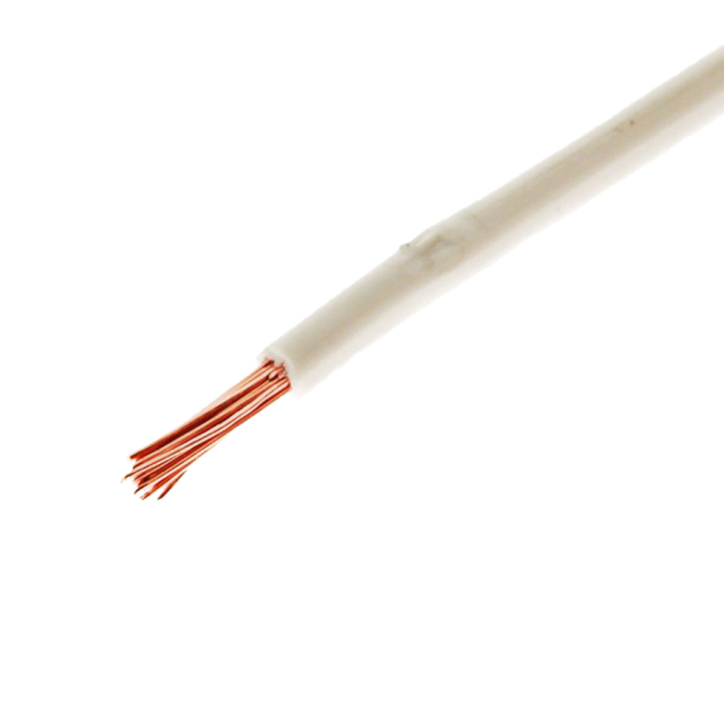 BBAtechniek - Kabel 2.0mm2 wit (100m)