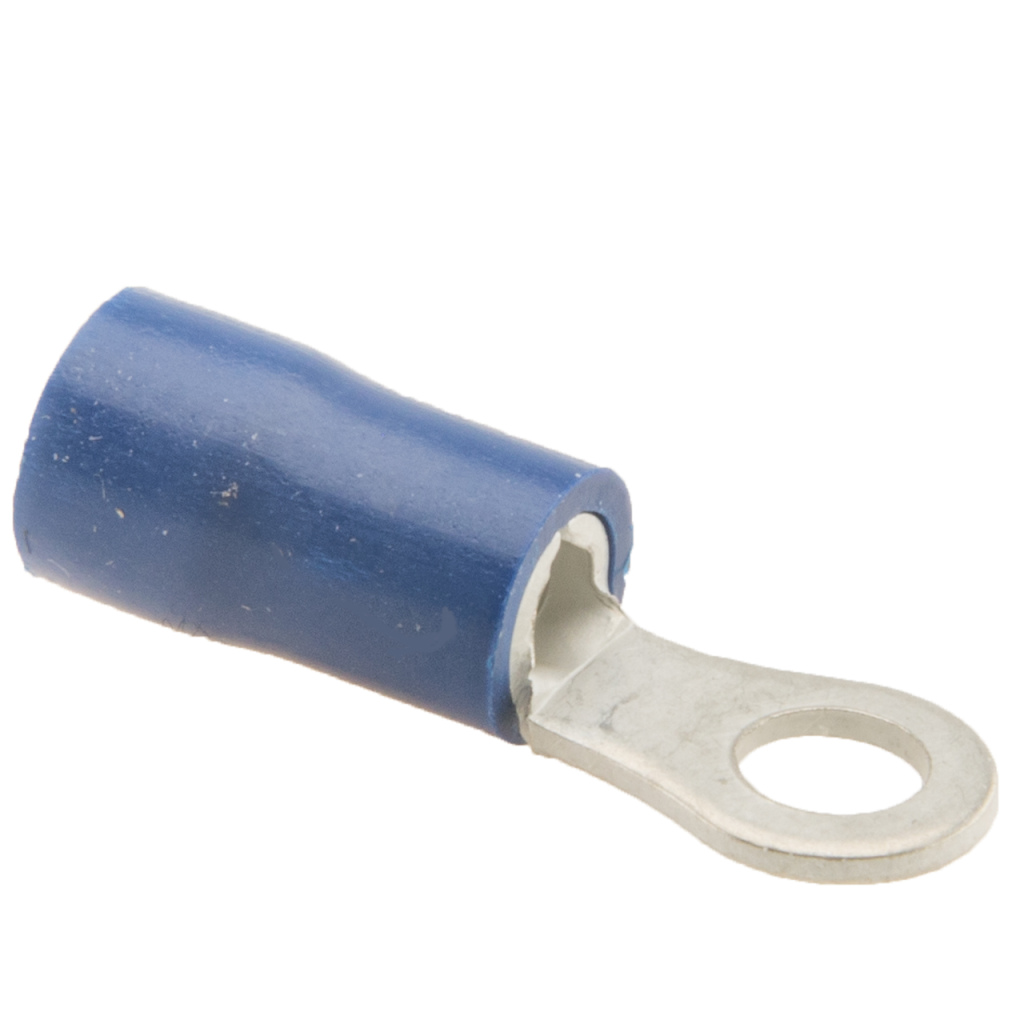 BBAtechniek - Kabelschoen ring M3 Ø3.7mm blauw (100x)