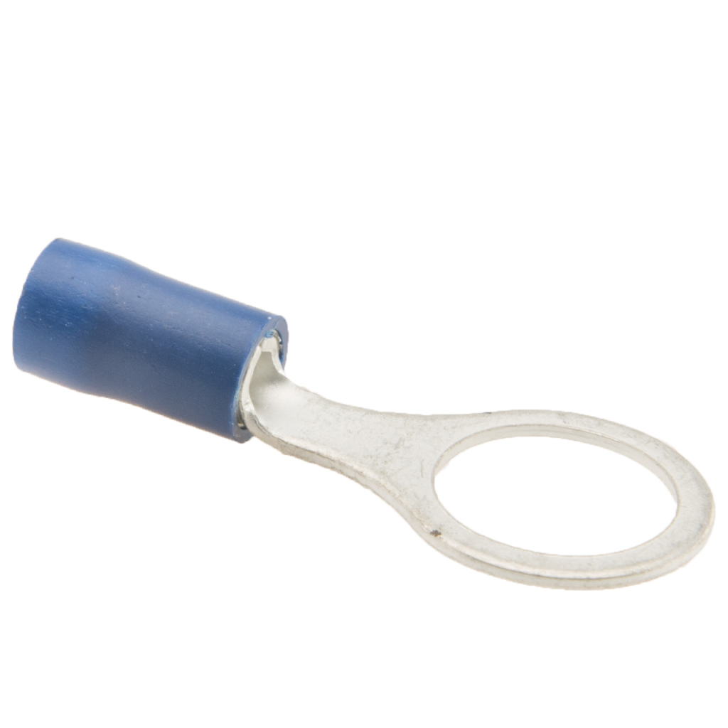 BBAtechniek - Kabelschoen ring M10 Ø10.5mm* blauw (100x)