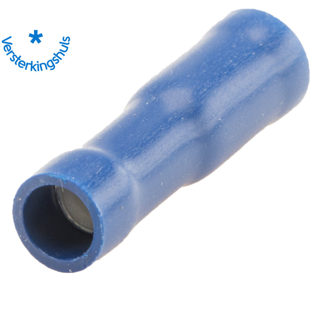 BBAtechniek - Rondstekerhuls Ø4.0mm* blauw (50x)