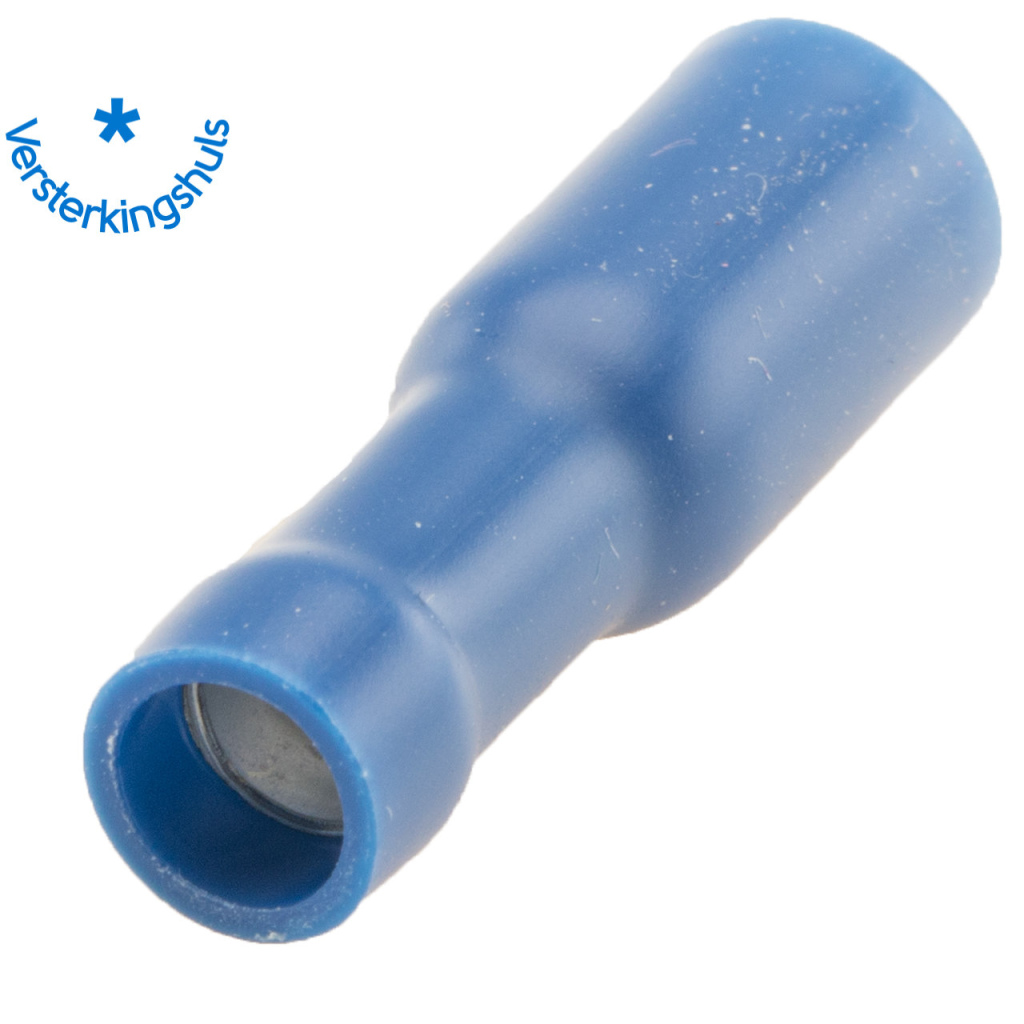 BBAtechniek - Rondstekerhuls Ø5.0mm* blauw (50x)