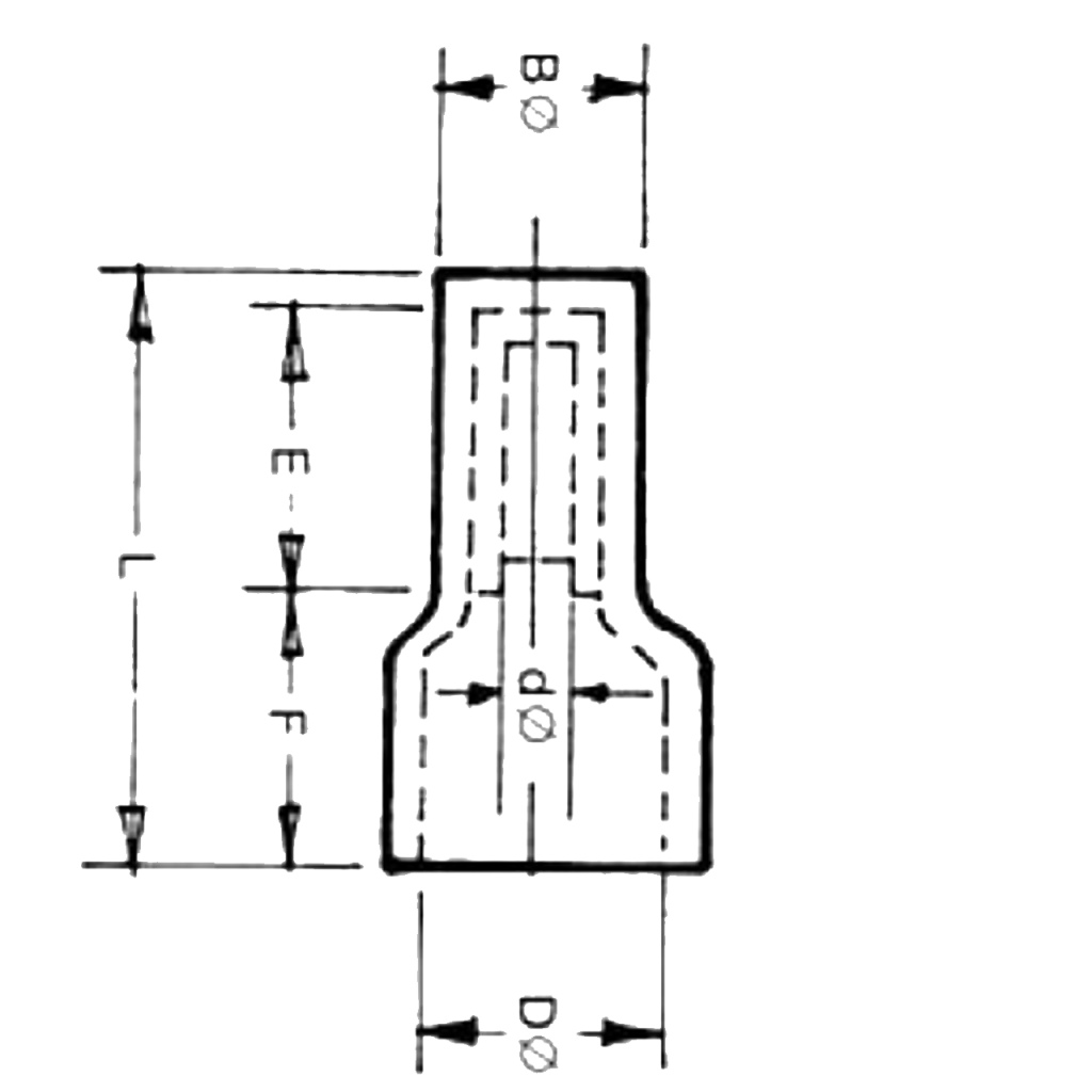 BBAtechniek - Adereindhuls lasdop 1.0-1.5mm2 transparant  (50x)