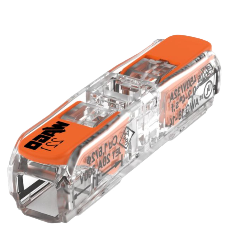 BBAtechniek - Wago verbindingsklem 221 1-voudig 0.2-4mm2 (5x)