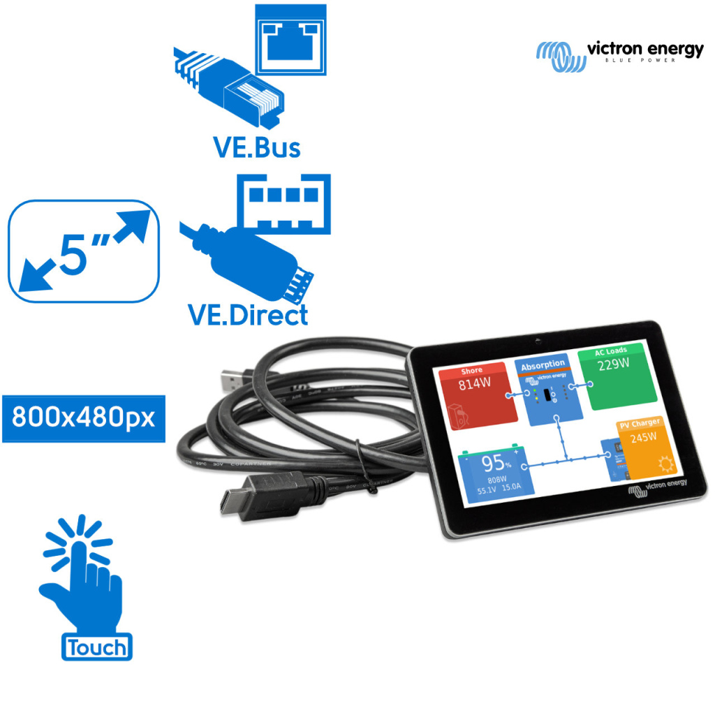 BBAtechniek - Victron Cerbo GX Touch 50 (1x)