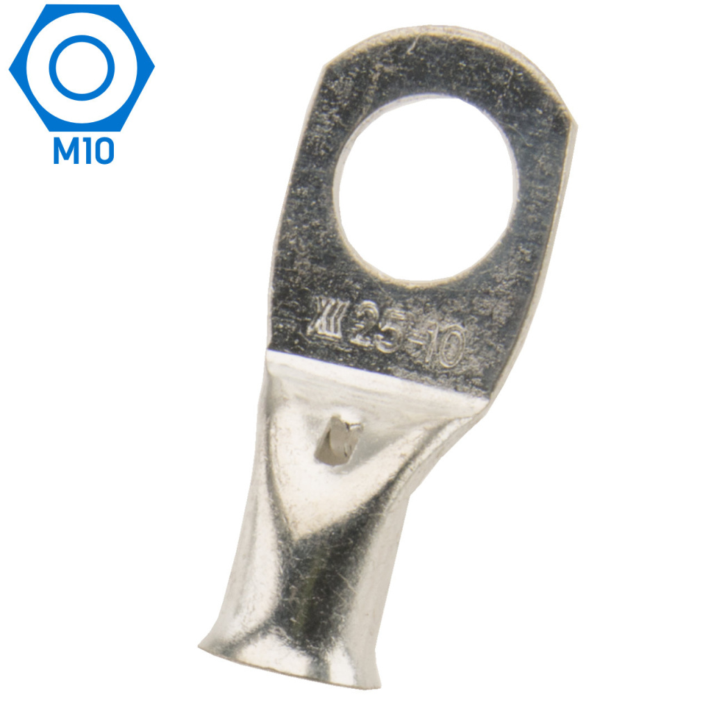 BBAtechniek - 25mm² M10 gesloten kabeloog (50x)