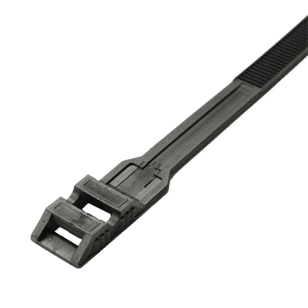 BBAtechniek - Tyrap 6.0x180mm max Ø 45mm zwart (100x)