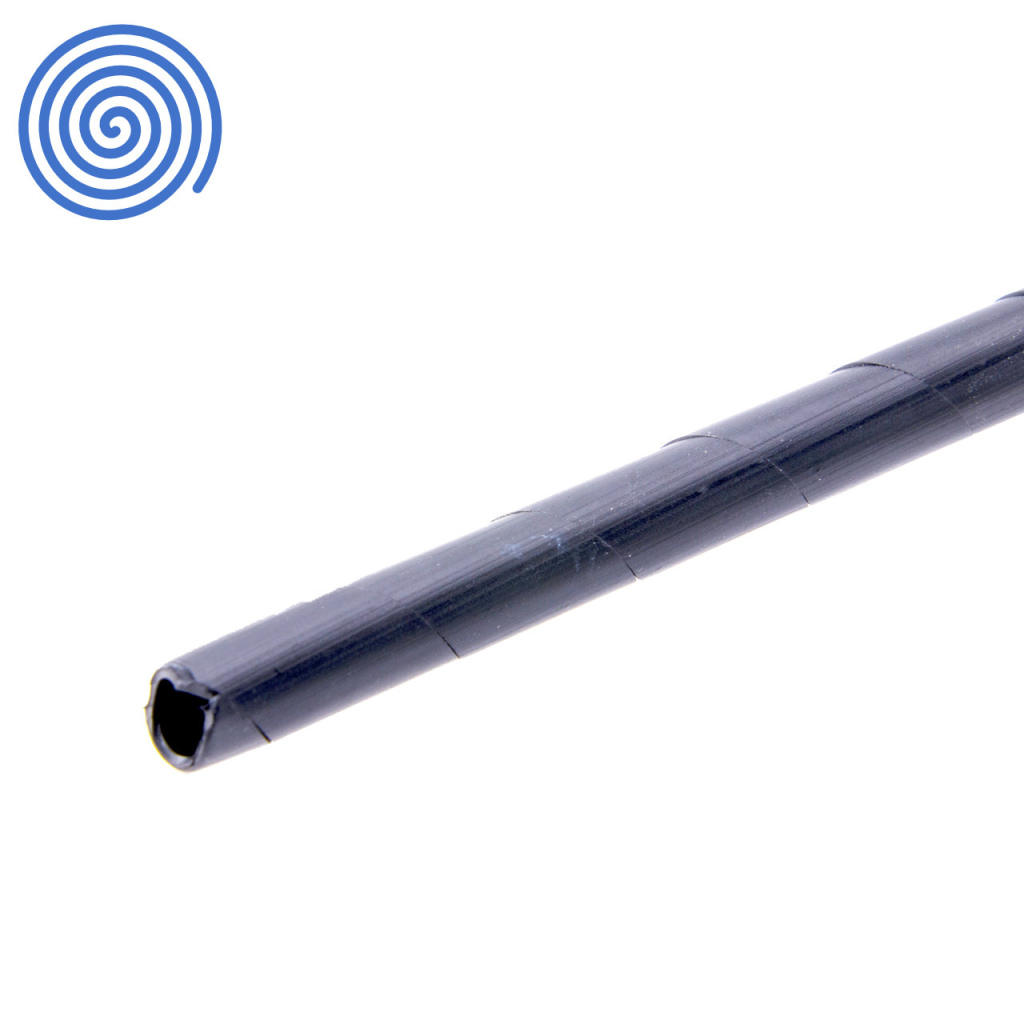 BBAtechniek - Spiraalband zwart Ø 7-70mm (25m)