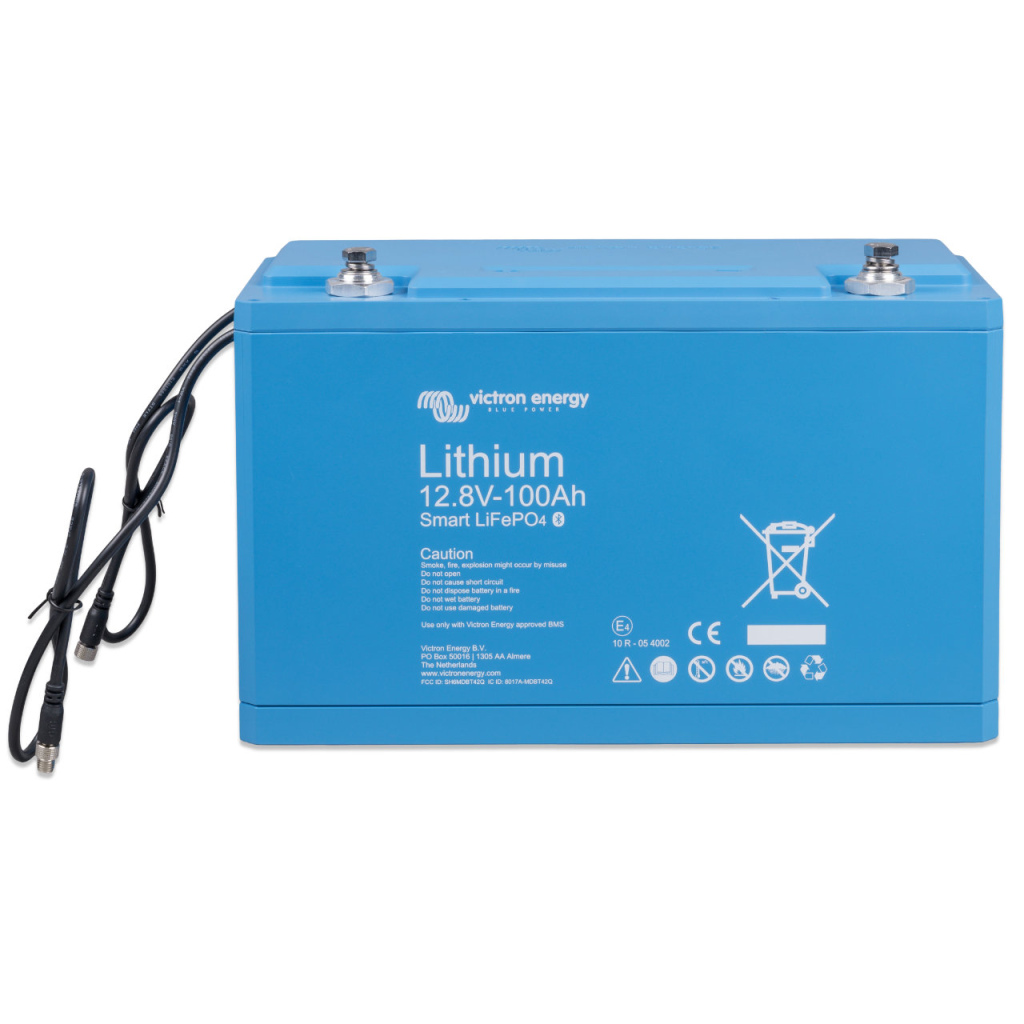 BBAtechniek - Victron lithium accu 12.8V 100Ah Smart (1x)