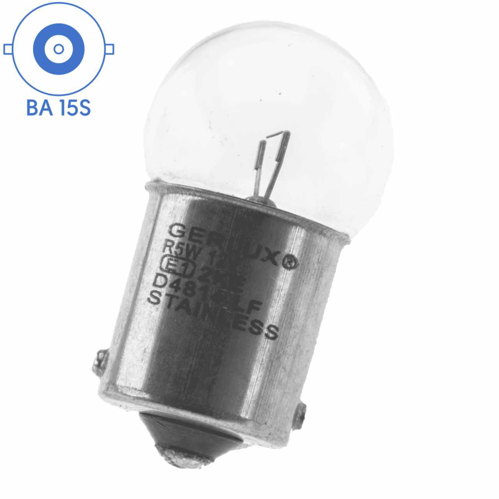 BBAtechniek - BA15S 12V 5W BS207 lamp (10x)
