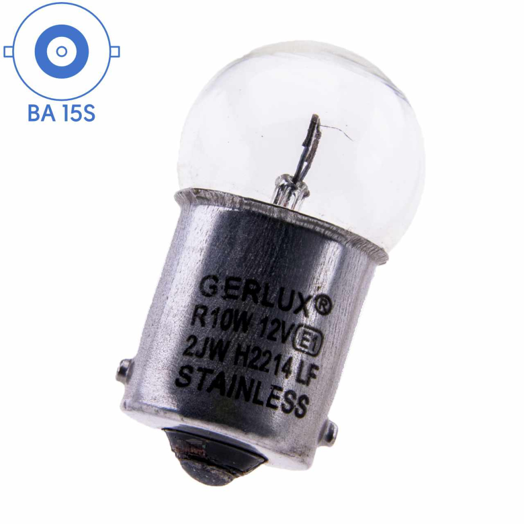 BBAtechniek - BA15S 12V 10W BS245  lamp (10x)
