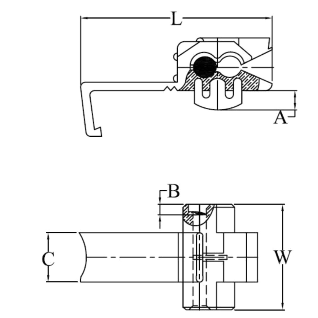 BBAtechniek - Aftakconnector 0.5-2.5mm² blauw (100x)