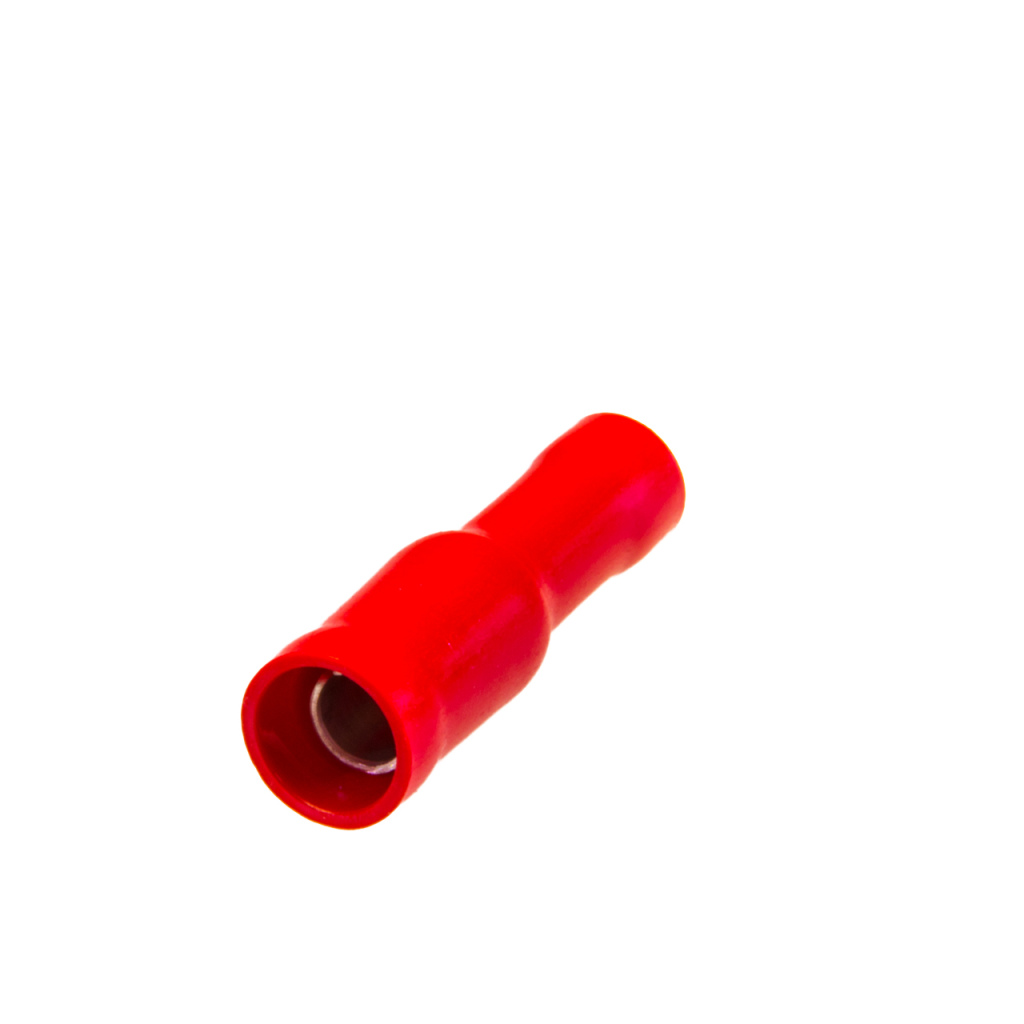 BBAtechniek - Rondstekerhuls Ø4.0mm* rood (10x)