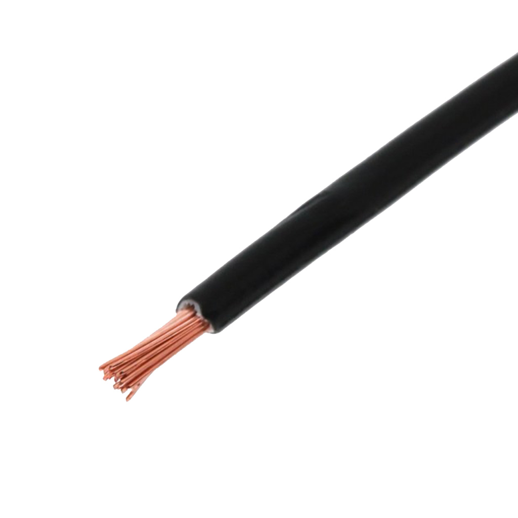 BBAtechniek - Kabel 1.5mm2 zwart (5m)