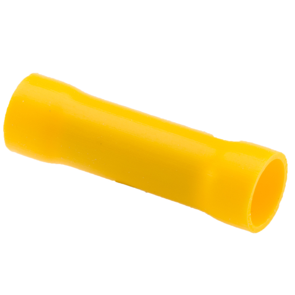 BBAtechniek - Doorverbinder Ø5.0mm* lang geel (50x)