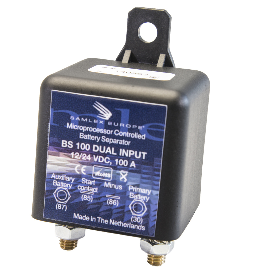 BBAtechniek - Relais BS100 12V/24V 100A autodetect (1x)