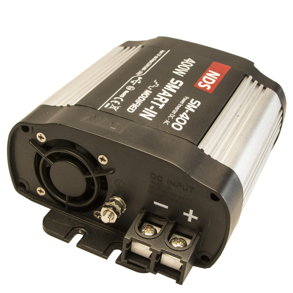 BBAtechniek - NDS SM-400 inverter 12V 400W USB-uitgang (1x)