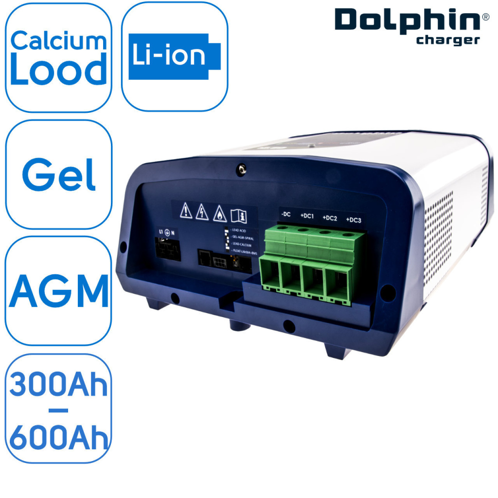 BBAtechniek - 12V 60A Dolphin Premium acculader (1x)