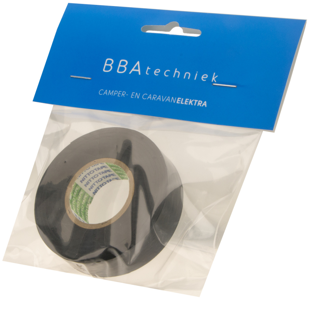 BBAtechniek - Zelfvulcaniserende tape 19mmx5m zwart (1x)
