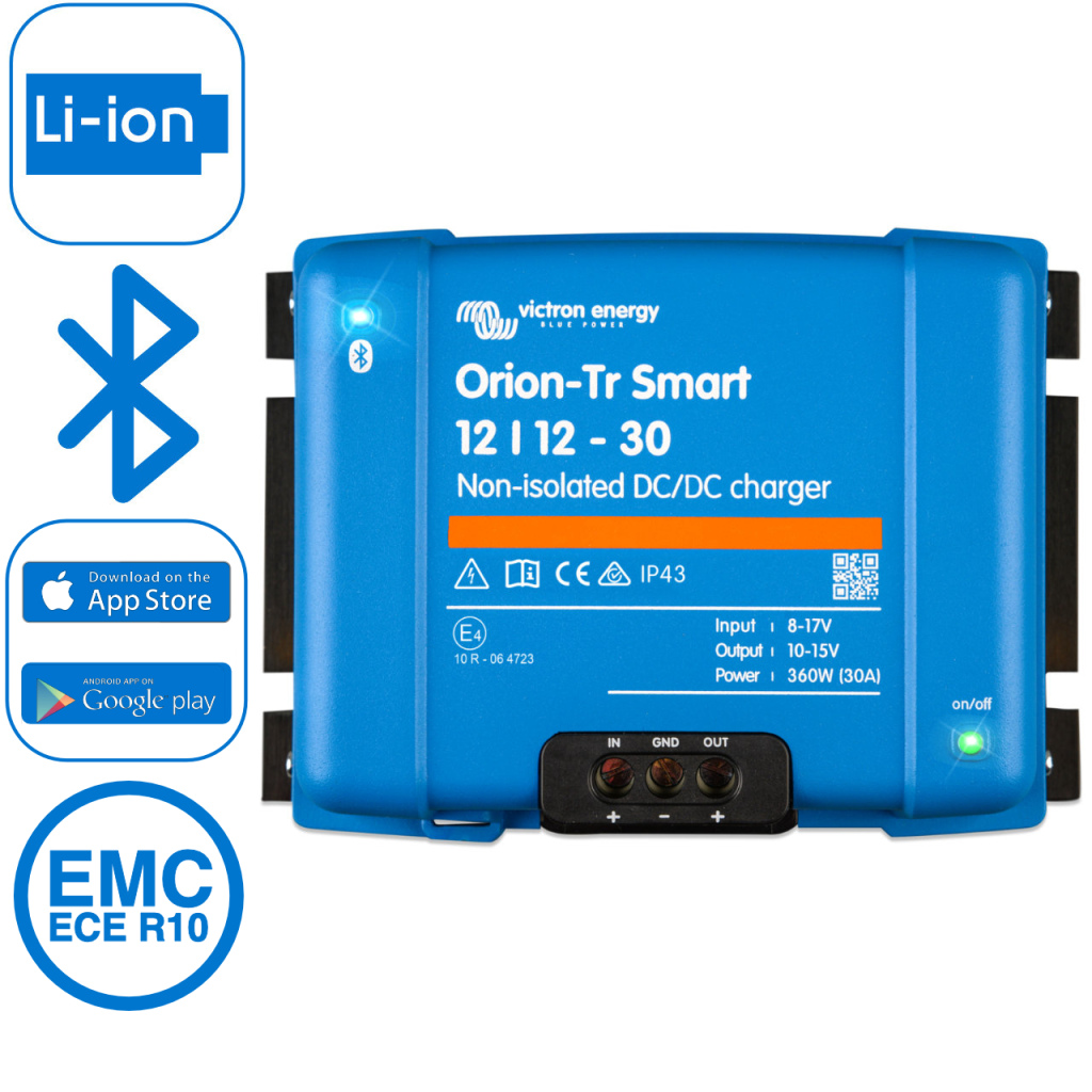 BBAtechniek - Victron Orion-Tr Smart 12/12-30A 360W  (1x)