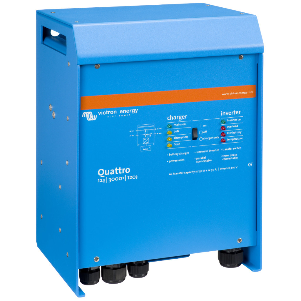 BBAtechniek - Victron Quattro 12/3000/120-50/50 230V (1x) 