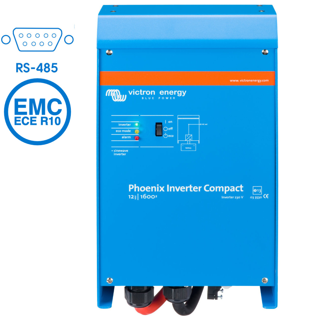 BBAtechniek - Victron Phoenix Compact omvormer C12/1600 (1x)