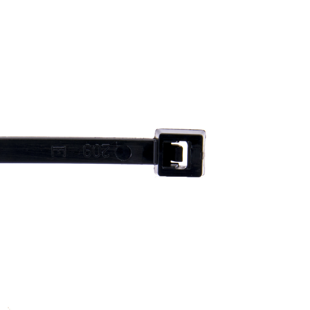 BBAtechniek - Tyrap 3.5x200mm max Ø 50mm zwart (100x)