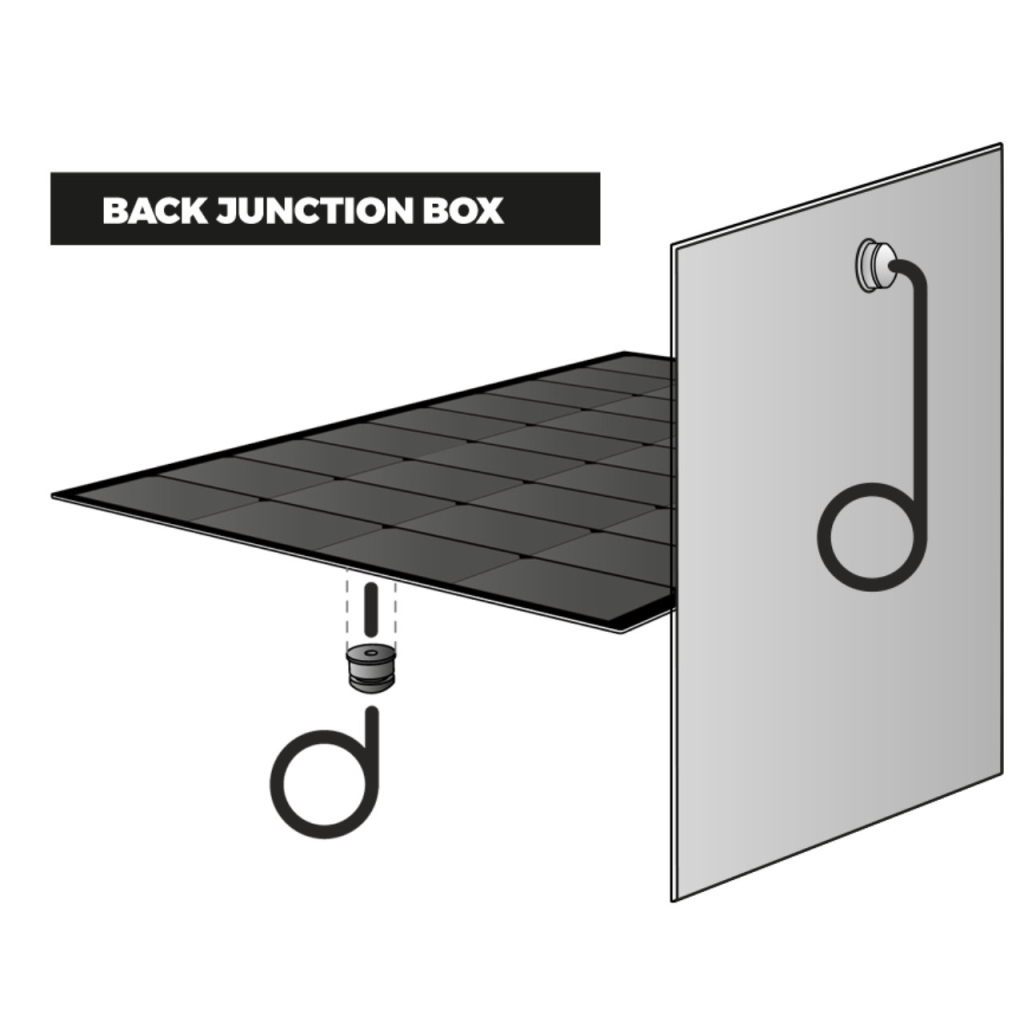 BBAtechniek - NDS Lightsolar 105W Rear 101.8x50.3x0.4cm (1x)