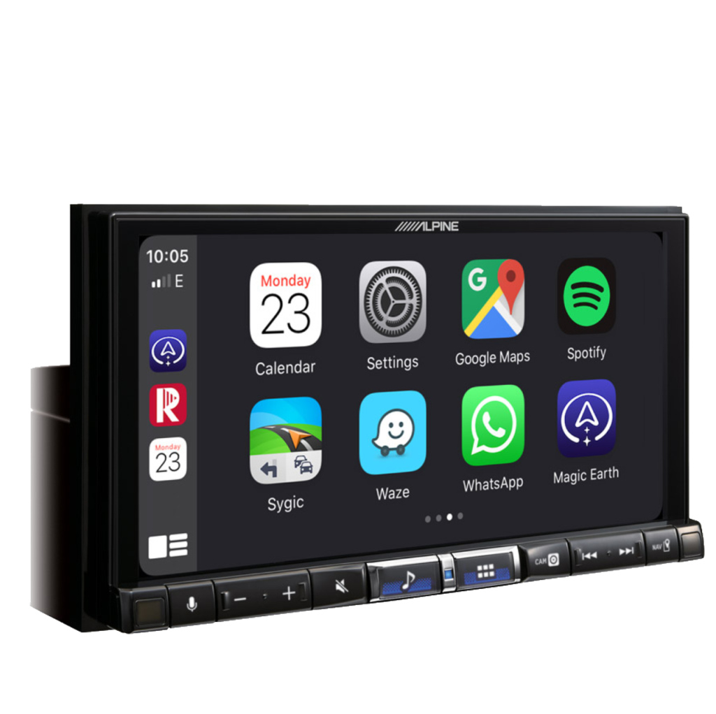 BBAtechniek - 7” iLX-705D Alpine style navigatie 2DIN (1x)