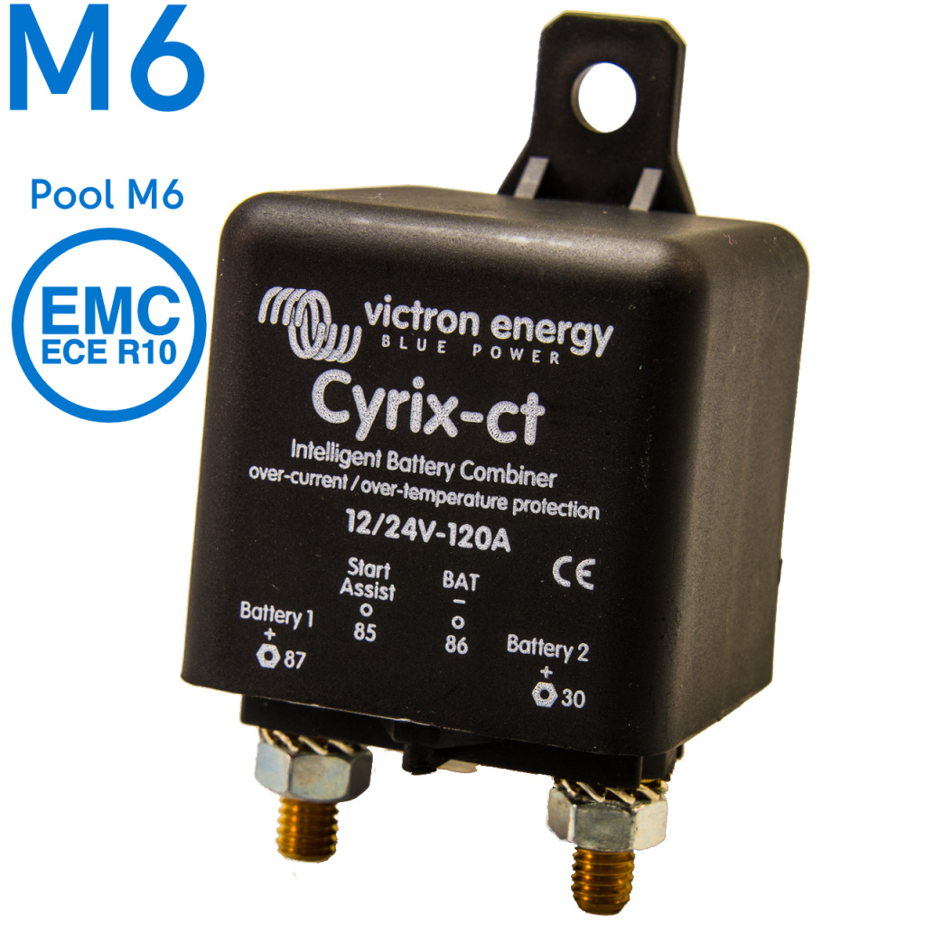 BBAtechniek - Victron Cyrix-ct 12/24V 120A accuscheider (1x)