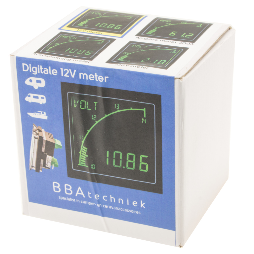 BBAtechniek - BBA digitale 12V meter (1x)