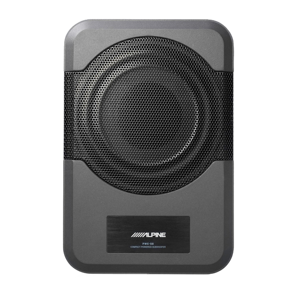 BBAtechniek - Alpine actieve underseat woofer PWE-S8 (1x)