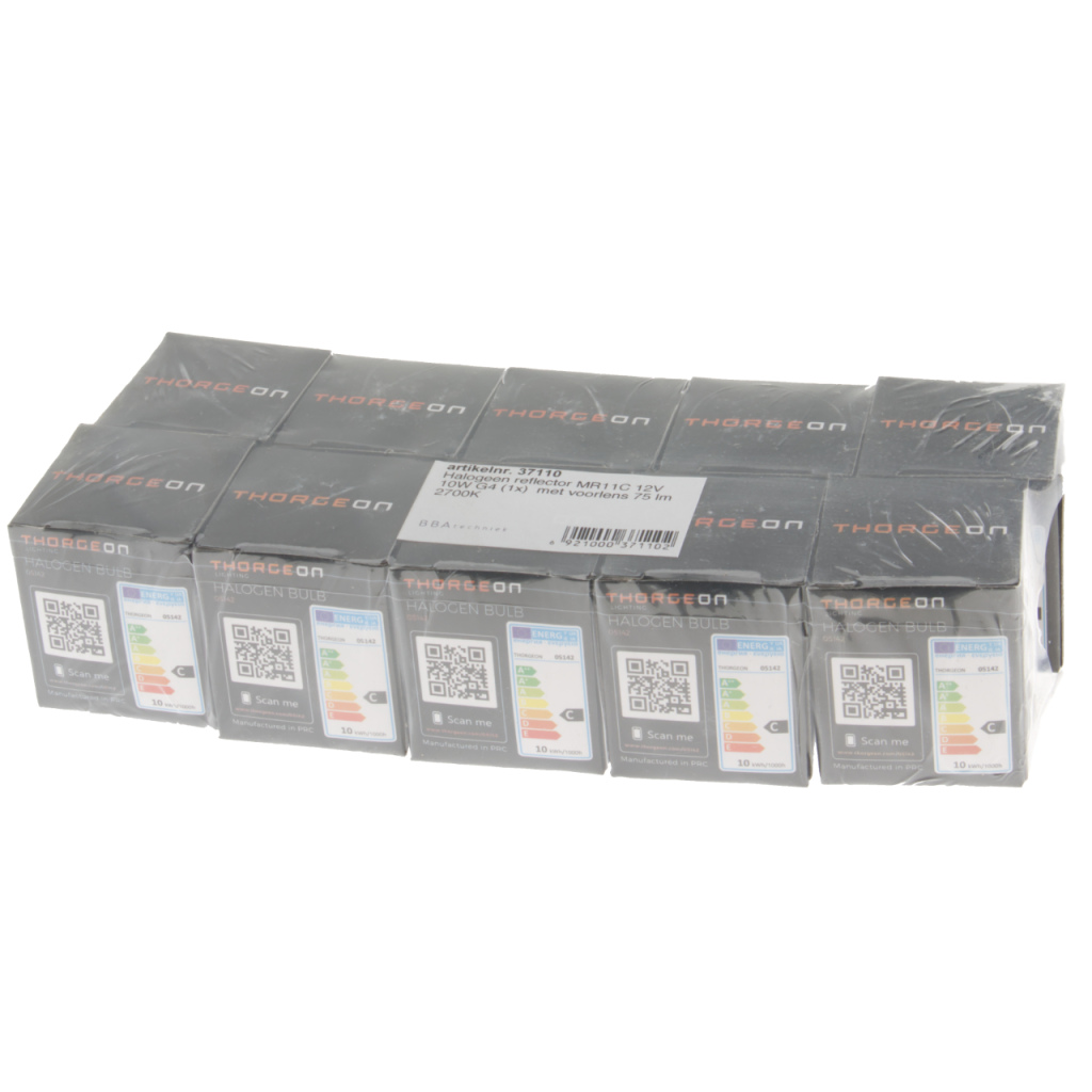 BBAtechniek - Halogeen reflector MR11C 12V 10W GU4 voorlens (1x)