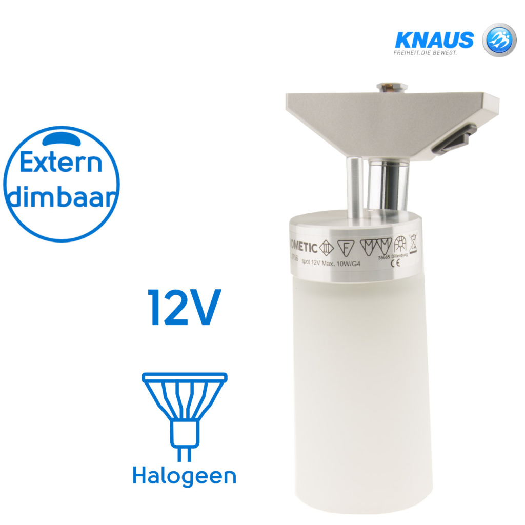 BBAtechniek - Dometic halogeen rail spot 10W 12V G4 (1x)