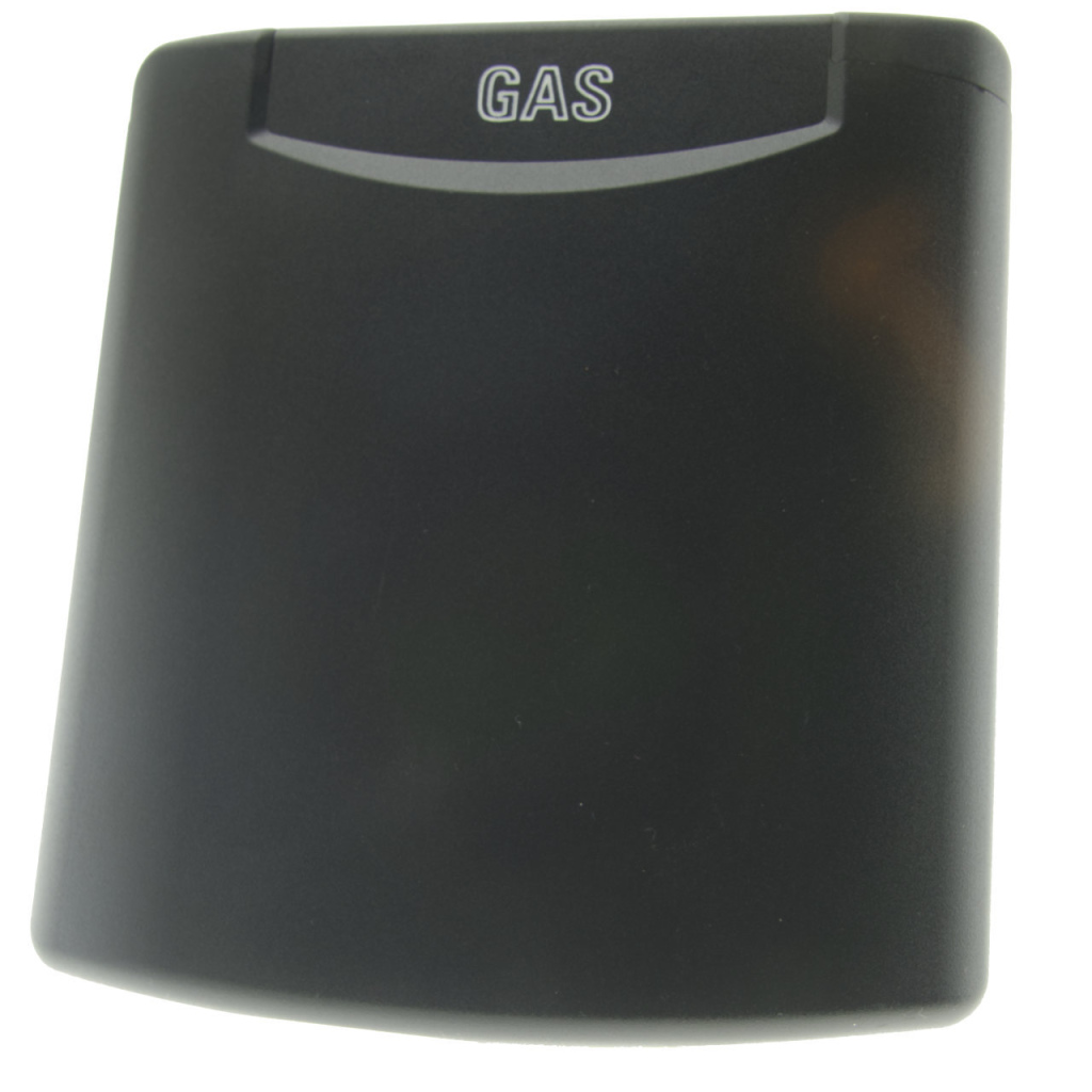 BBAtechniek - Losse klep gas icoon zwart (1x)