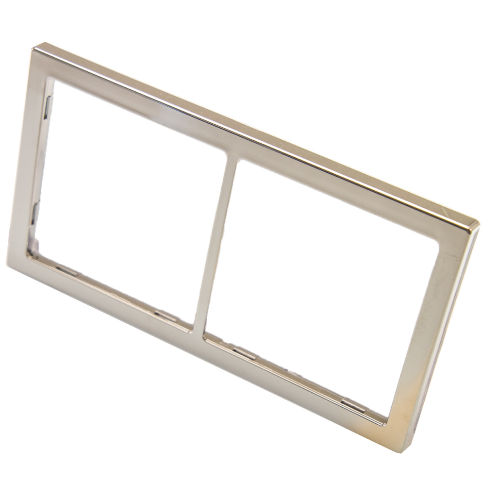 BBAtechniek - Afdekraam 2-vak hoogglans zilver S20.000 (1x)