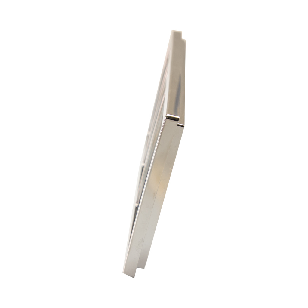 BBAtechniek - Afdekraam 3-vak hoogglans zilver S20.000 (1x)